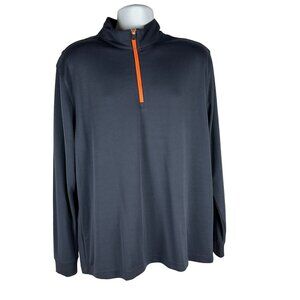 PGA Tour Mens Half-Zip Pullover Sweater Long Sleeve Size L
